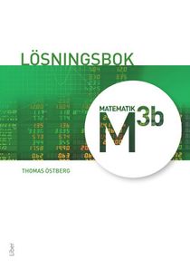 Matematik M 3b Lösningsbok