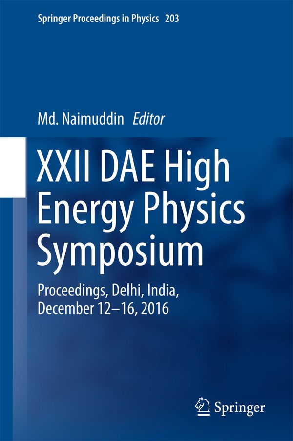 XXII DAE High Energy Physics Symposium | 1:a upplagan