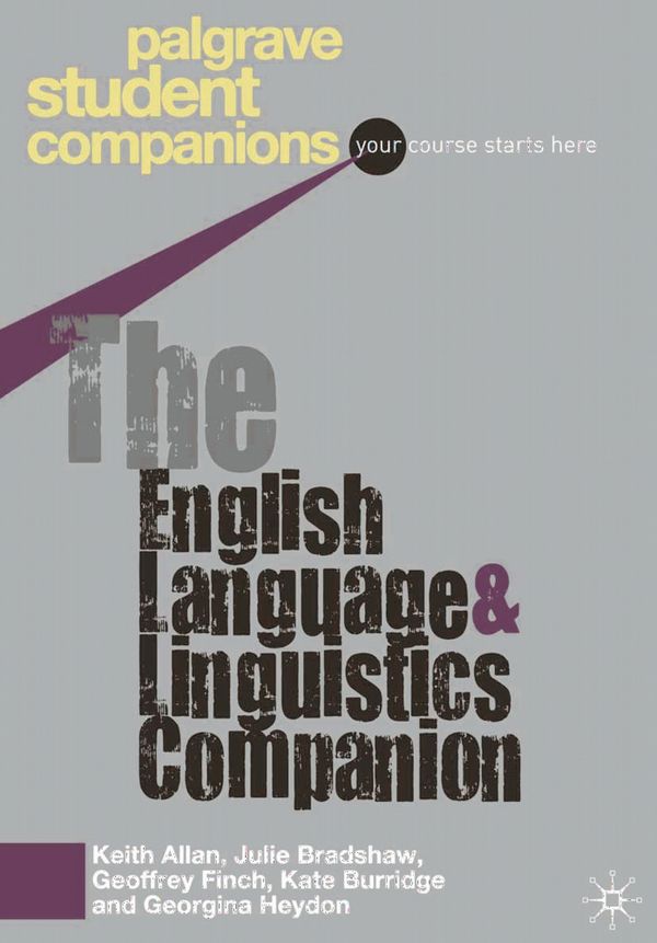 The English Language and Linguistics Companion | 2:a upplagan