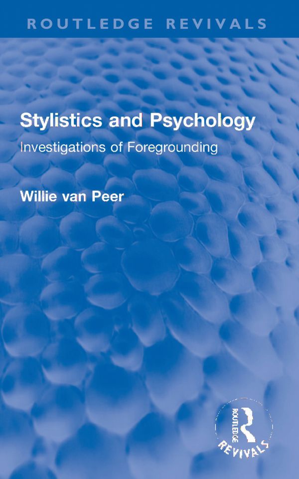 Stylistics and Psychology | 1:a upplagan