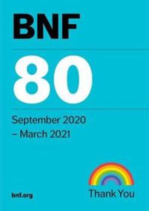 BNF 80 (British National Formulary) September 2020 | 80:e upplagan