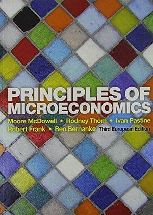 PRINCIPLES OF MICROECONOMICS | 3:e upplagan