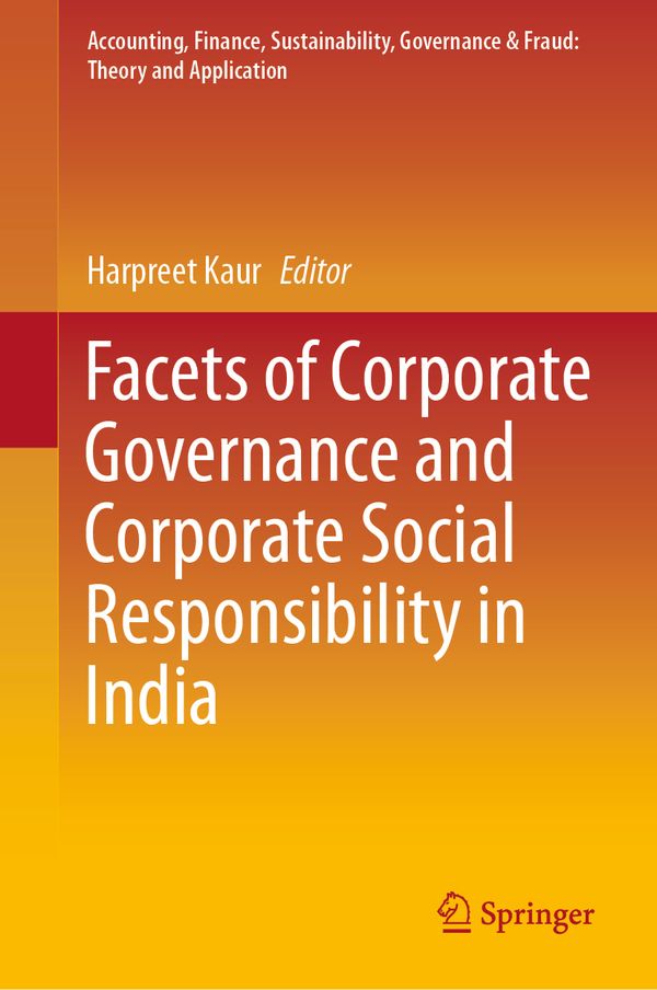 Facets of Corporate Governance and Corporate Social Responsibility in India | 1:a upplagan