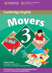 Cambridge young learners english tests movers 3 students book - examination