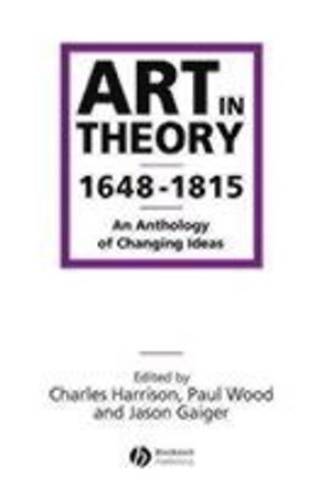 Art in Theory 1648-1815