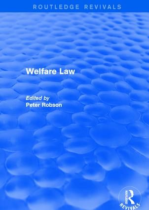 Welfare Law | 1:a upplagan