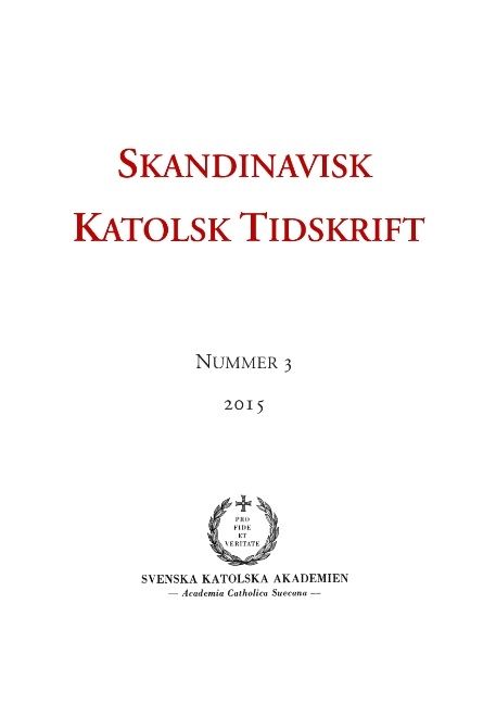 Skandinavisk katolsk tidskrift 3(2015) | 1:a upplagan
