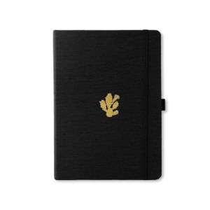 Dingbats* Pro B5 Black Cactus Notebook - Dotted