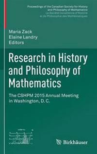 Research in History and Philosophy of Mathematics | 1:a upplagan