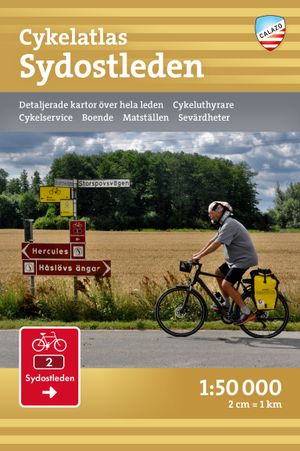 Cykelatlas Sydostleden 1:50.000