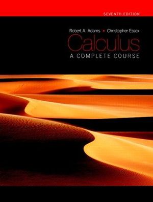 Calculus: A Complete Course, Seventh Edition (7th Edition) | 7:e upplagan