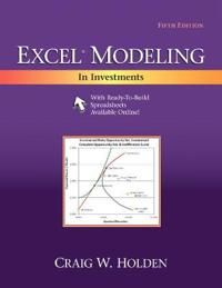 Excel Modeling in Investments | 5:e upplagan