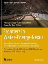Frontiers in Water-Energy-Nexus—Nature-Based Solutions, Advanced Technologies and Best Practices for Environmental Sustainabilit