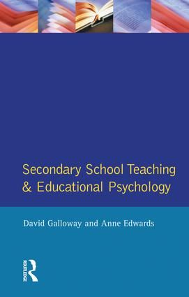 Secondary School Teaching and Educational Psychology | 1:a upplagan