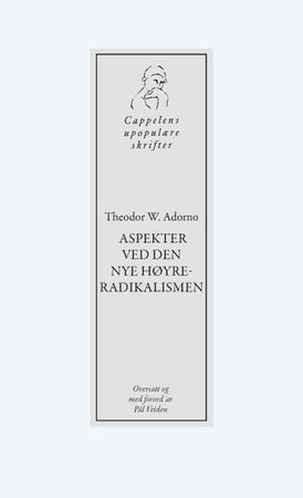 Aspekter ved den nye høyreradikalismen | 0:e upplagan