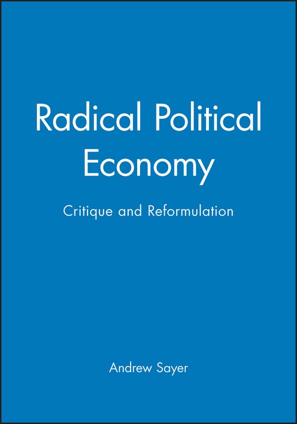 Radical Political Economy | 0:e upplagan