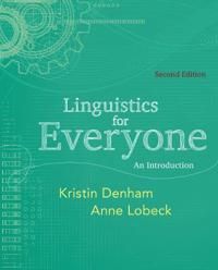 Linguistics for Everyone