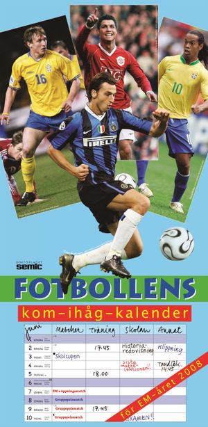 Fotbollens kom-ihåg-kalender 2008