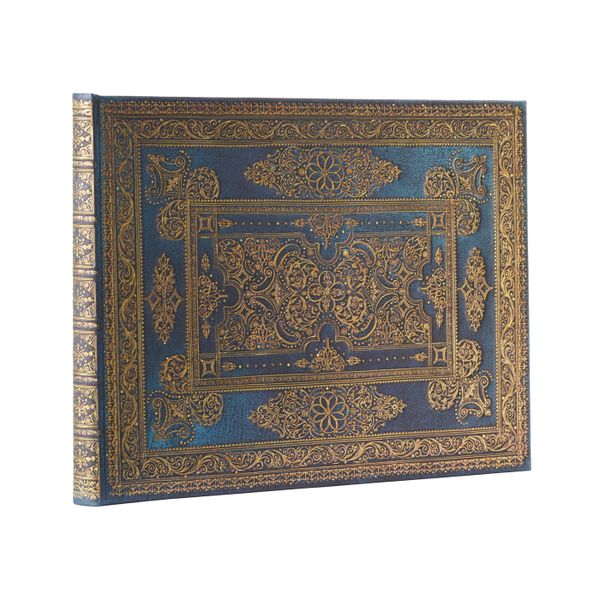 Blue Luxe (Luxe Design) Guest Book Unlined Hardback Journal | 0:e upplagan