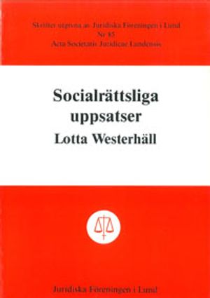 Socialrättsliga uppsatser