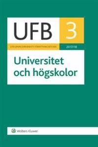 UFB 3 Universitet och högskolor 2017/18