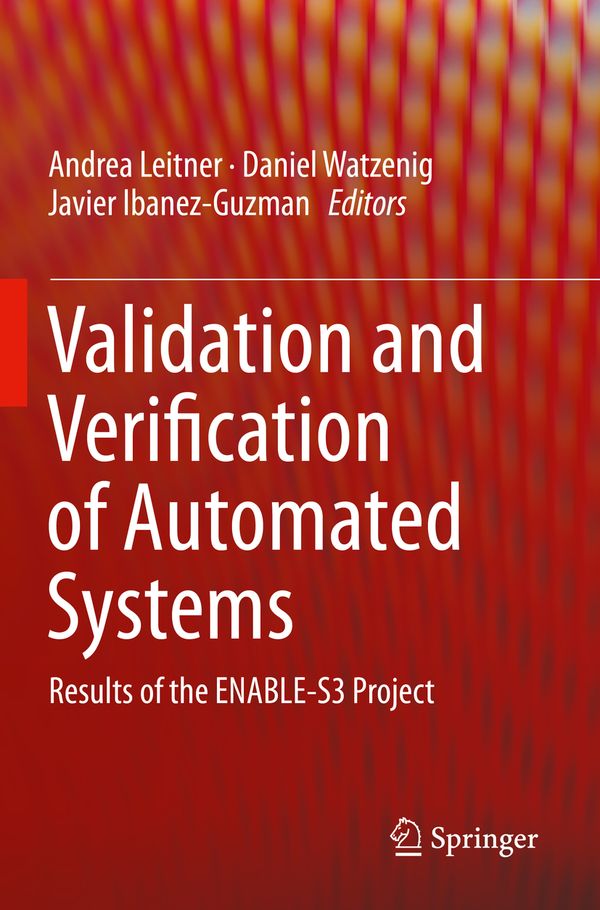 Validation and Verification of Automated Systems | 9783030146306 ...