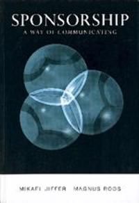 Sponsorship - a way of communicating | 0:e upplagan