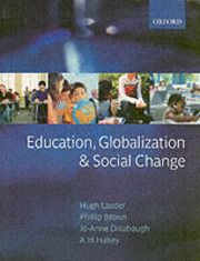 Education, Globalization and Social Change | 0:e upplagan