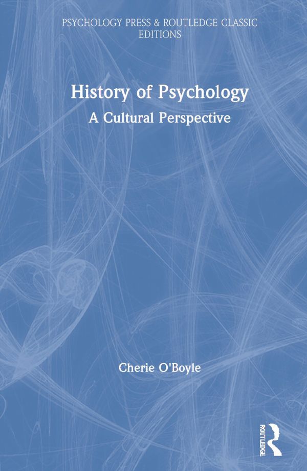 History of Psychology | 1:a upplagan