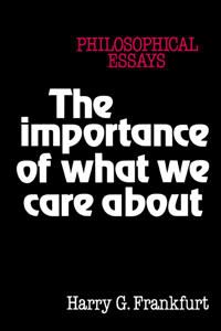 The Importance of What We Care About | 0:e upplagan