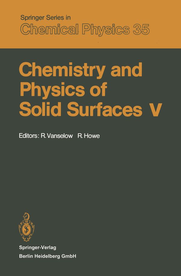 Chemistry and Physics of Solid Surfaces V | 1:a upplagan