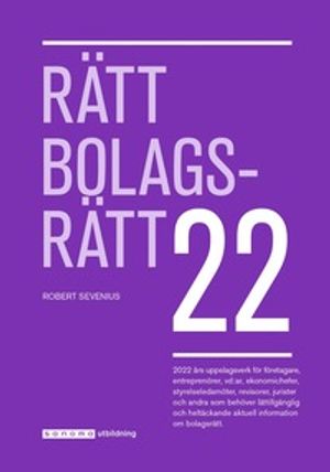 Rätt Bolagsrätt 2022