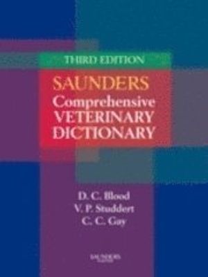 Saunders Comprehensive Veterinary Dictionary (Soft Cover) | 3:e upplagan