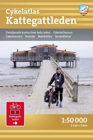 Cykelatlas Kattegattleden 1:50.000 | 0:e upplagan