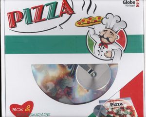 Pizza - box (bok & Pizzaskärare) | 1:a upplagan