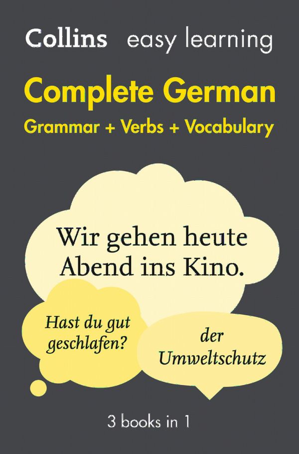Complete German Grammar Verbs Vocabulary: 3 Books in 1 | 0:e upplagan