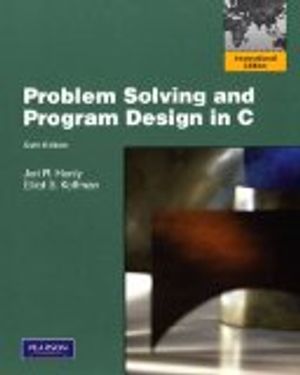 Problem Solving and Program Design in C | 6:e upplagan