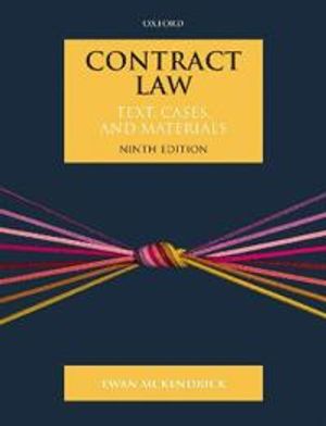 Contract Law | 9:e upplagan