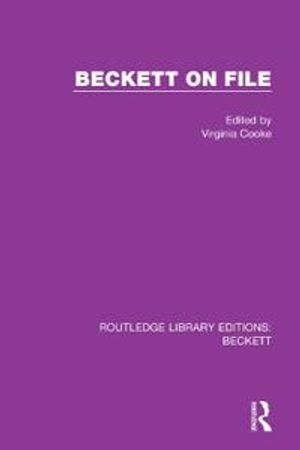 Routledge Library Editions: Beckett | 1:a upplagan