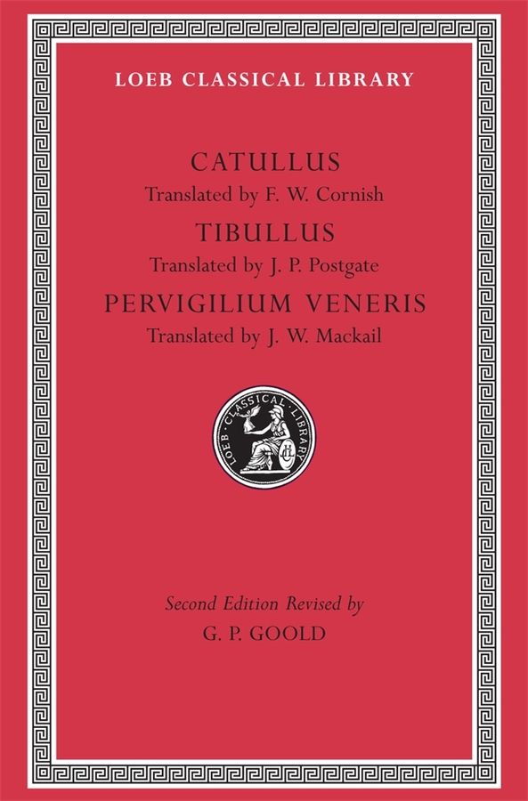 Catullus. Tibullus. Pervigilium Veneris | 0:e upplagan