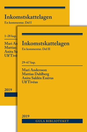 Inkomstskattelagen  : en kommentar (Vol. 1-2) | 19:e upplagan