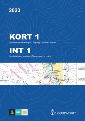 KORT 1: Symboler - Förkortningar - Begrepp i svenska sjökort – INT 1: Symbols - Abbreviations - Terms used on charts | 10:e upplagan