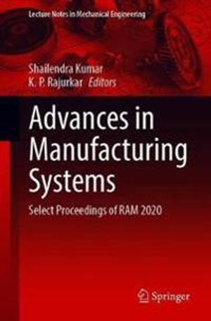 Advances in Manufacturing Systems | 1:a upplagan