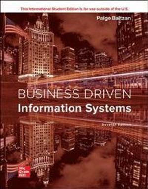 ISE Business Driven Information Systems