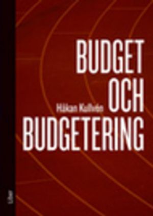 Budget och budgetering | 1:a upplagan