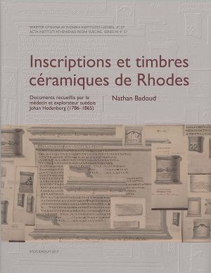 Inscriptions et timbres céramiques de Rhodes | 0:e upplagan