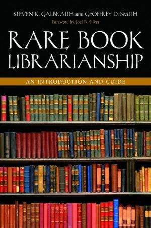 Rare Book Librarianship