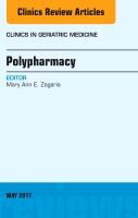 Polypharmacy, an issue of clinics in geriatric medicine | 0:e upplagan