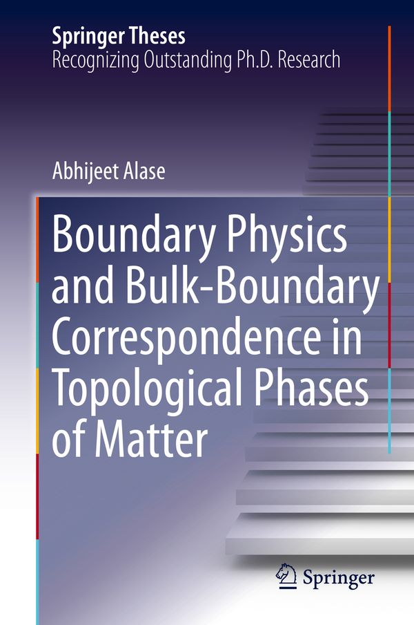 Boundary Physics and Bulk-Boundary Correspondence in Topological Phases of Matter | 1:a upplagan