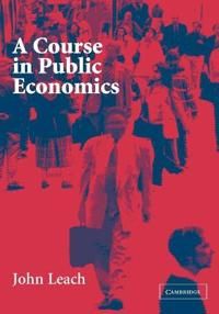 A Course in Public Economics | 1:a upplagan